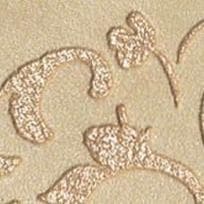 7,2x7,2 Vesta Bottone Leaf Lappato Rett Dorato